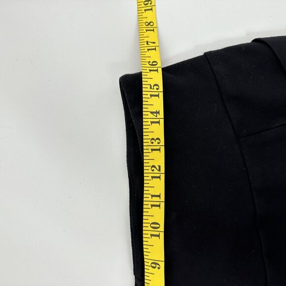 CAbi Pants Womens Large Black Cropped Relaxed Leggings Lounge Pockets 5686 - Picture 11 of 14